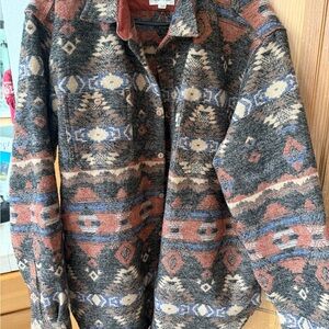 Levi's Multicolor Patterned Native Print Shirt Jacket
